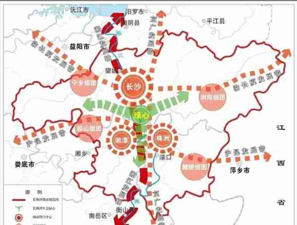 湖南14市档次划分:长沙特大，3大城市株洲岳阳衡阳，常德无缘