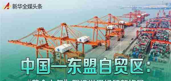 中国—东盟自贸区：“黄金十年”塑造世界经贸新格局