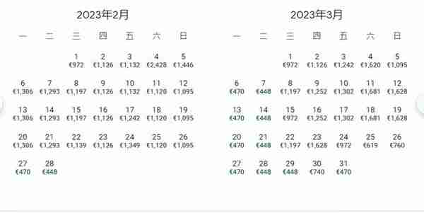 欧洲回国机票价格大跳水！雅典回国不到500欧元？